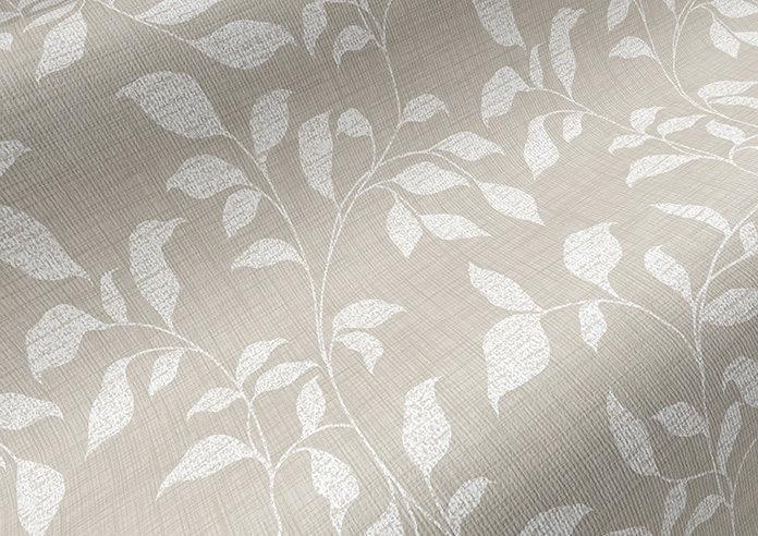 Delicate Foliage, Light Brown - Twist&Fit Roller Blind - Image 4